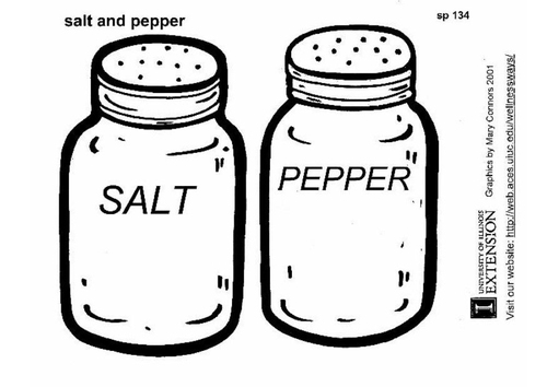 zout - peper