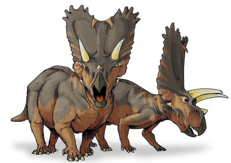 Afbeelding Pentaceratops dinosaurus