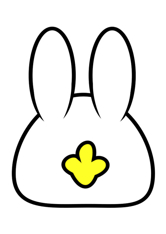 Afbeelding achterkant konijn