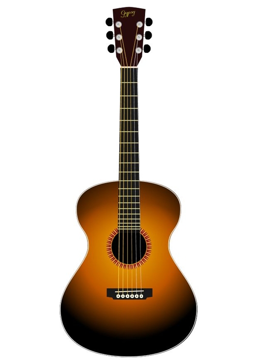 Afbeelding akoestische gitaar