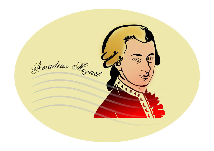 Afbeelding Amadeus Mozart