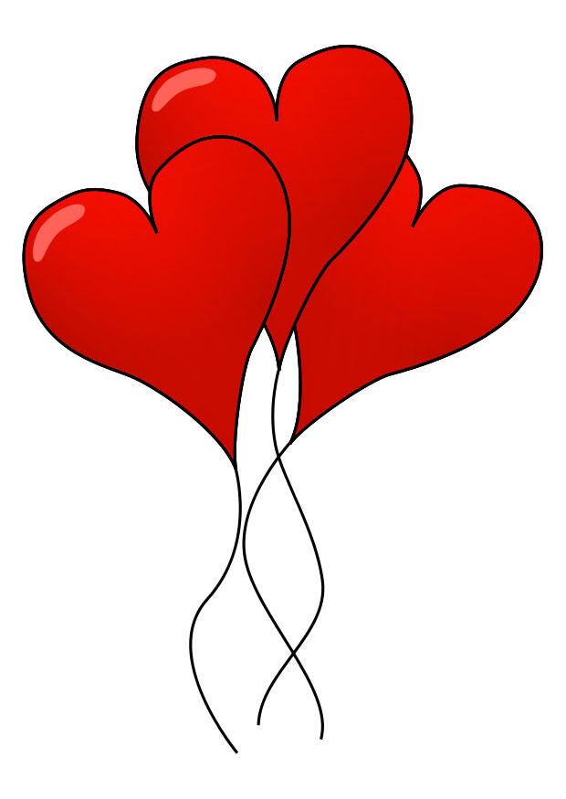 valentine balloon clip art - photo #2