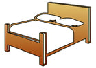 Afbeeldingen bed