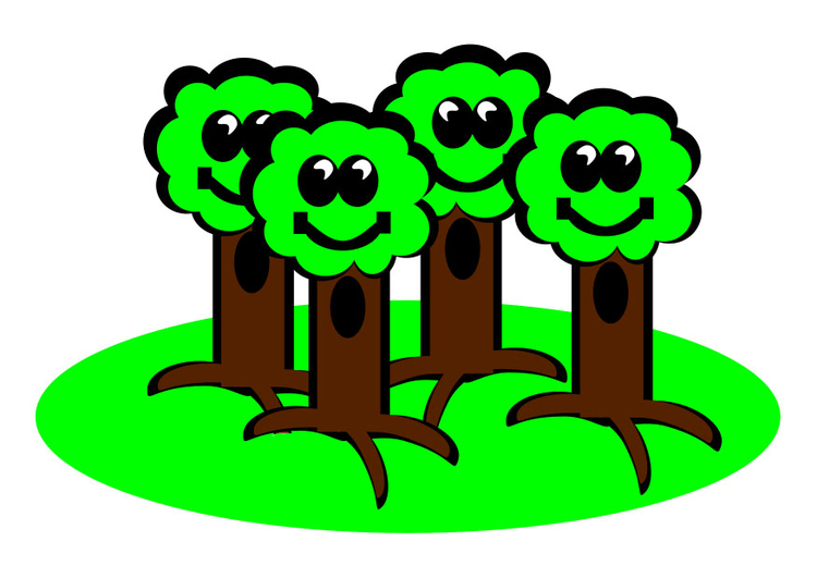 Afbeelding bomen