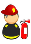Afbeelding brandweerman