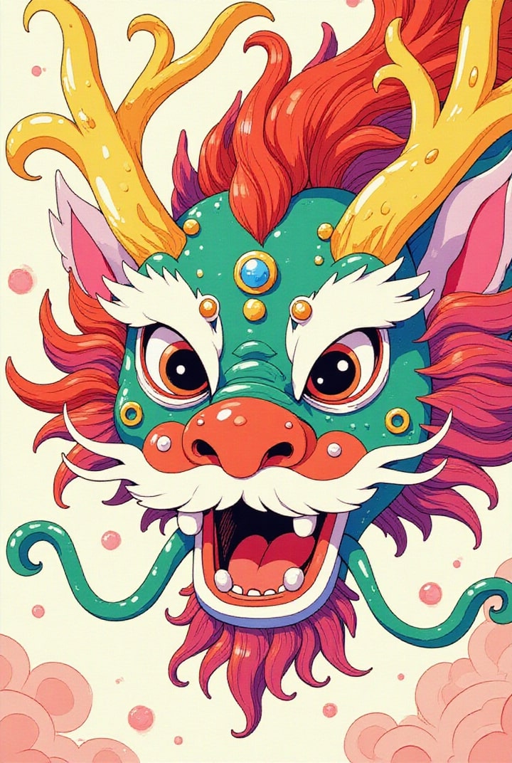 Afbeelding Chinese draak