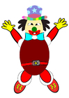 Afbeeldingen clown