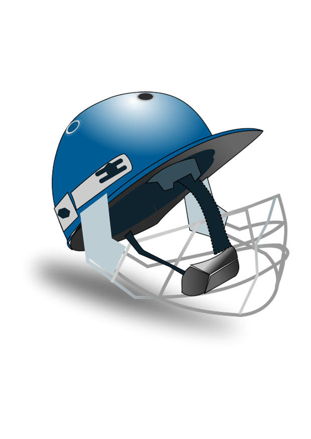 Afbeelding cricket helm