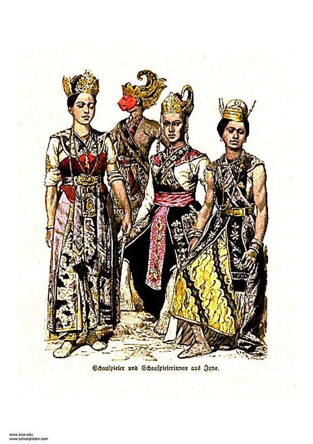 Afbeelding Dansers Java 19e eeuw