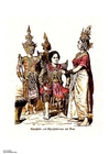 afbeelding Dansers Thailand 19e eeuw