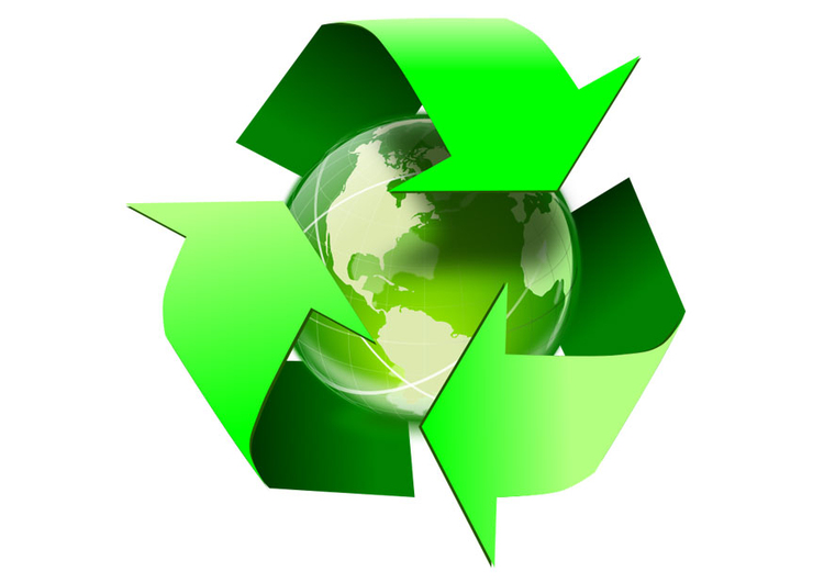 Afbeelding de aarde - recyclage