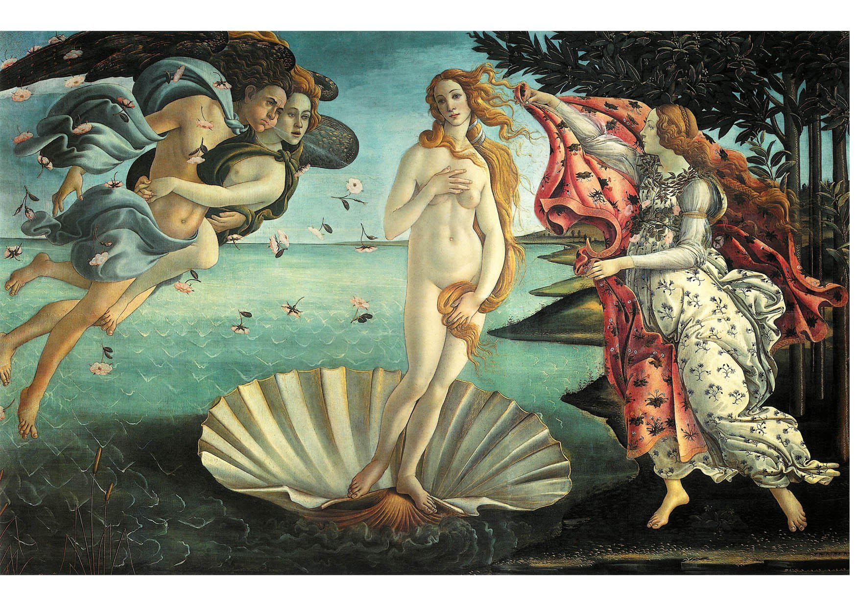 Afbeelding De Geboorte van Venus - Sandro Botticelli