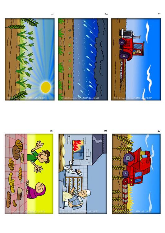 de weg van brood