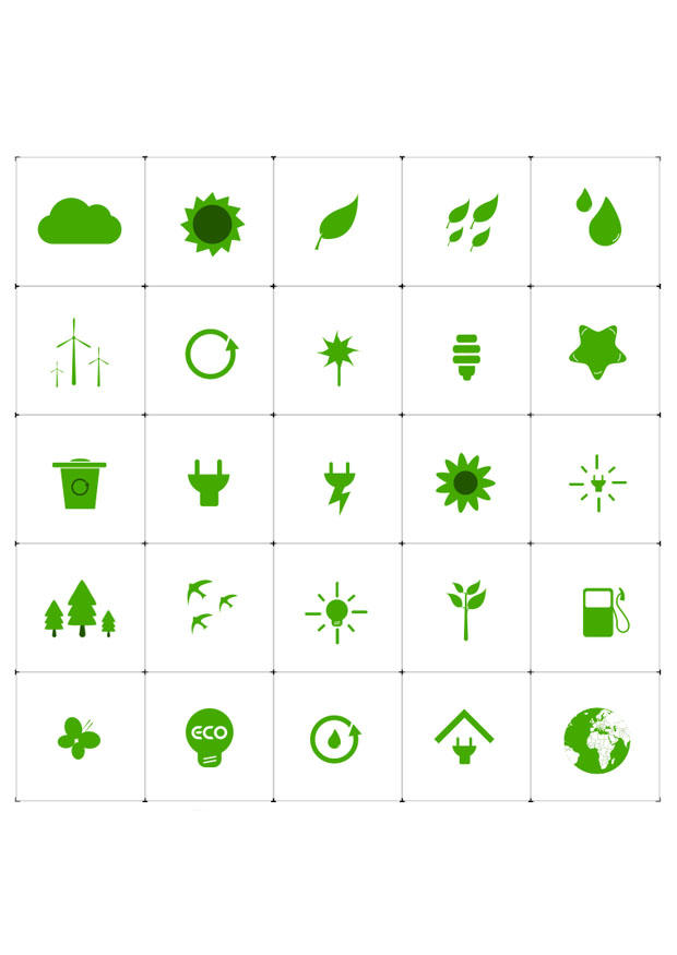 Afbeelding ecologische iconen