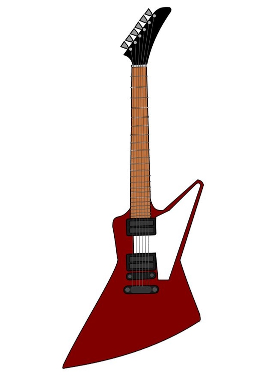 Afbeelding elektrische gitaar Gibson