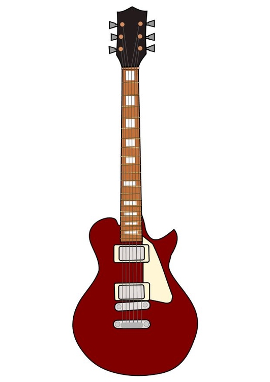 Afbeelding elektrische gitaar