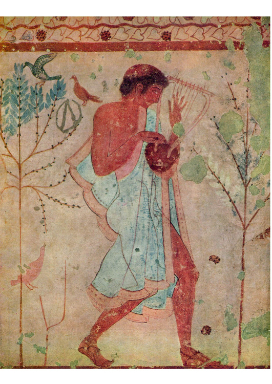 Afbeelding Etruskische beschildering