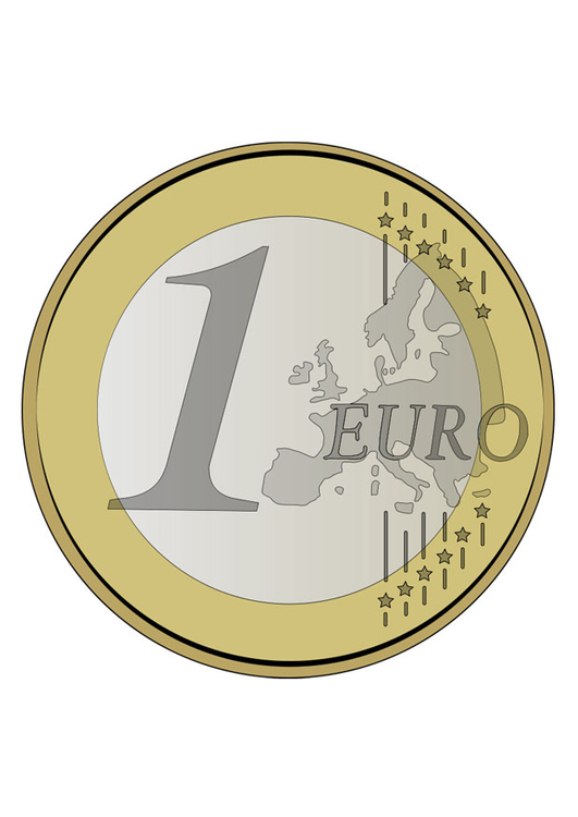 Afbeelding euro munt