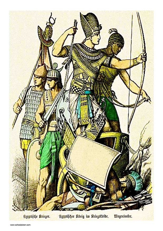 Afbeelding Farao in gevecht