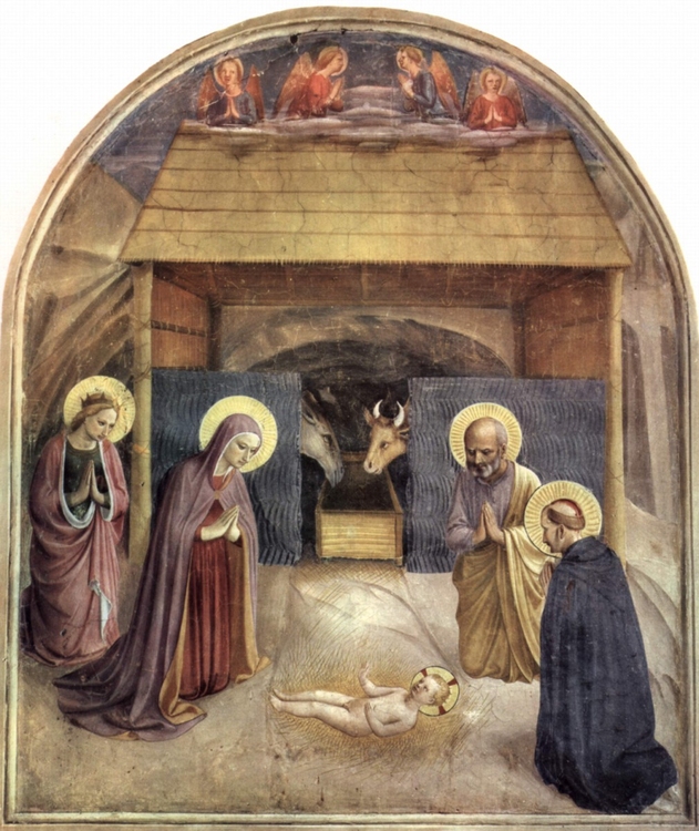 Afbeelding geboorte van Christus