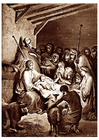 Afbeeldingen geboorte van Jezus