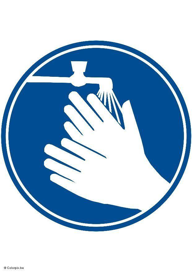 Afbeelding handen wassen