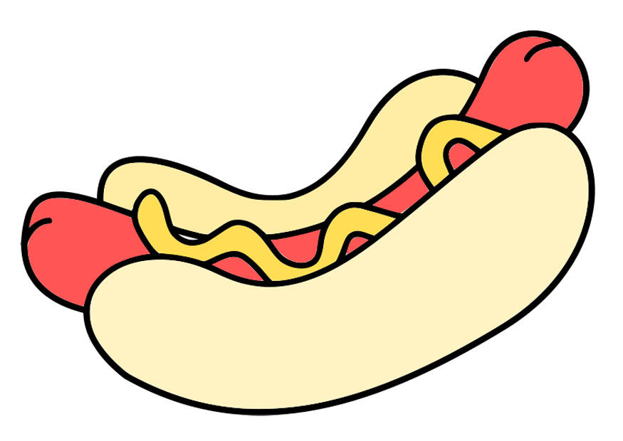 Afbeelding hotdog