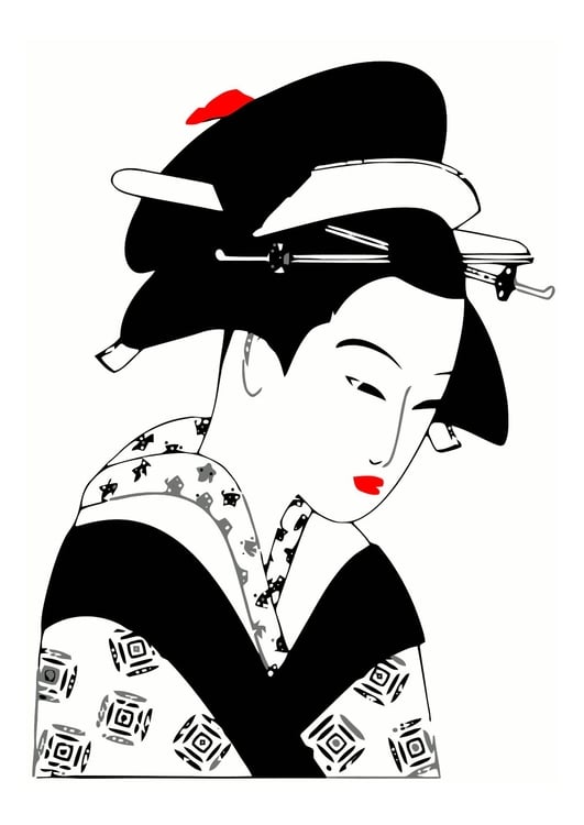 Afbeelding japanse vrouw