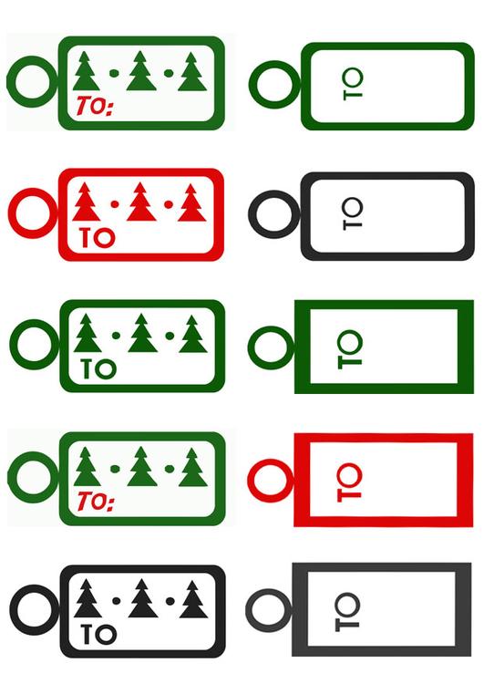 kerstgeschenk kaartjes 