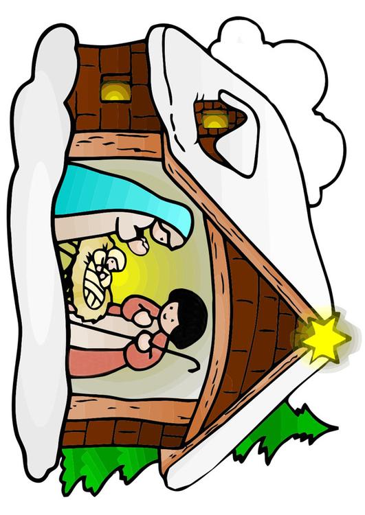 kerststal 