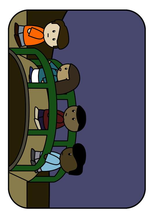 kinderen op brug