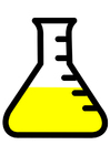 Afbeeldingen laboratorium kolf