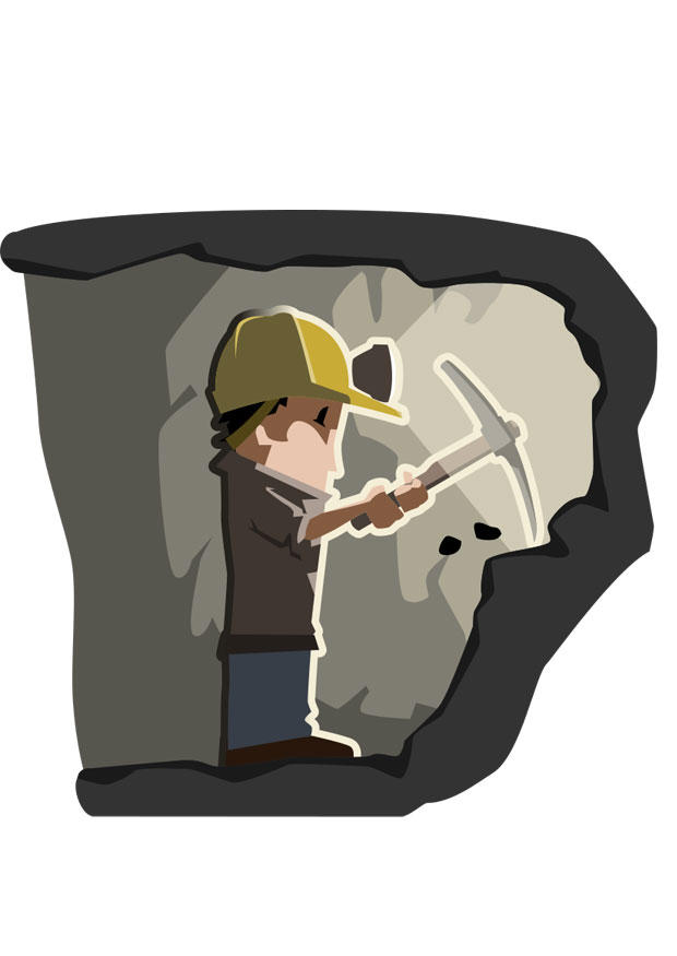 Afbeelding mijnwerker