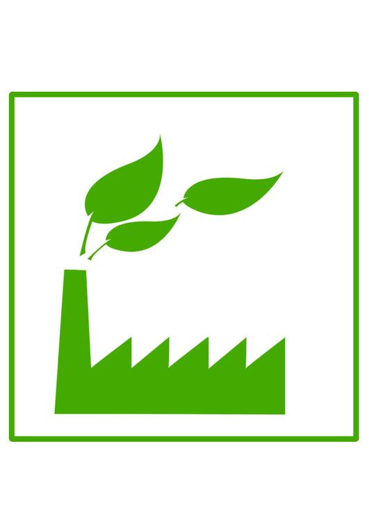 milieuvriendelijke fabriek