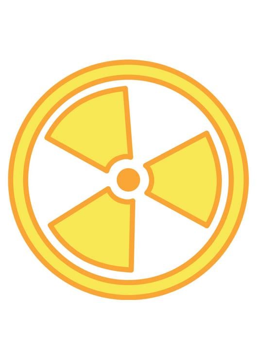 nucleair symbool