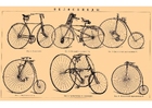 Afbeeldingen oude fietsen