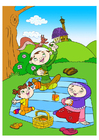 afbeelding picknicken