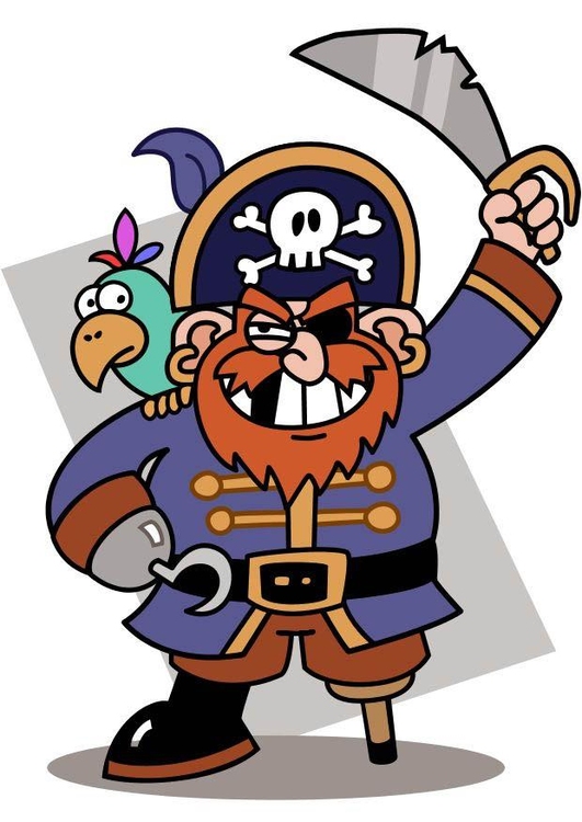 Afbeelding piraat