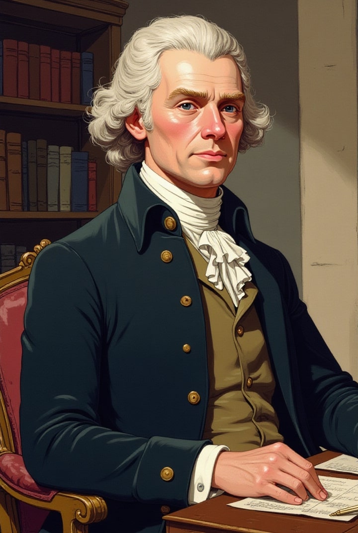 Afbeelding President Thomas Jefferson