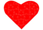 Afbeelding puzzel hart 