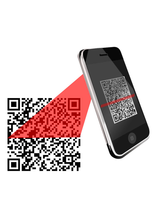 Afbeelding qr scannen met smartphone