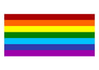 Afbeelding regenboogvlag