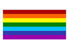 Afbeeldingen regenboogvlag
