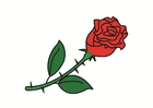 Afbeelding roos 