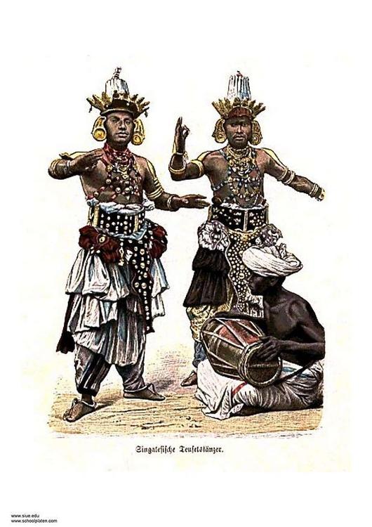 Senegalese dansers 1880