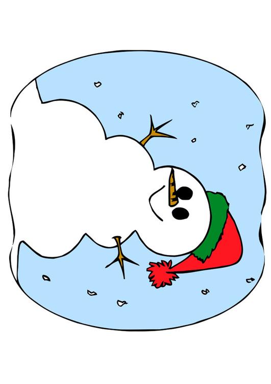 sneeuwman 