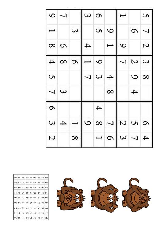 sudoku - aapjes