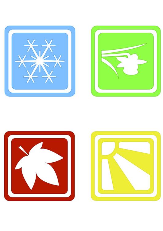 symbolen seizoenen