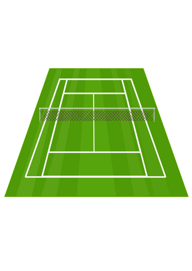 Afbeelding tennisveld