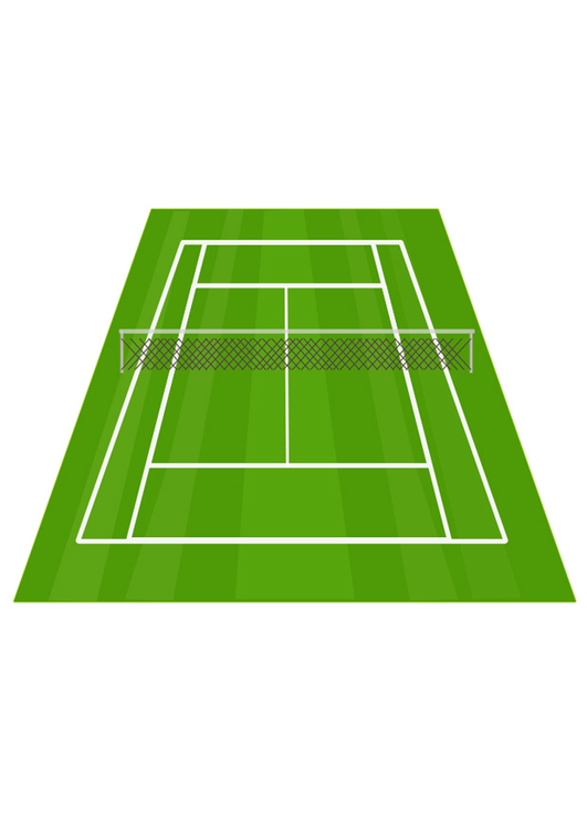 Afbeelding tennisveld